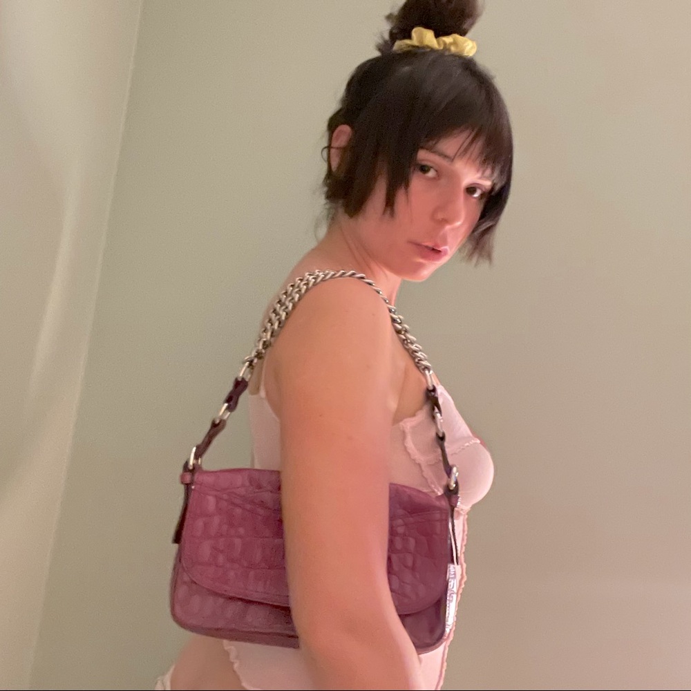 Vintage Miu Miu leather mini bag